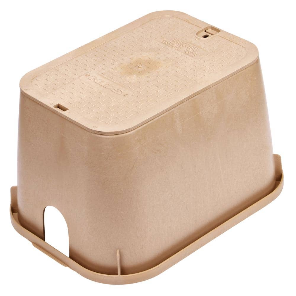 14 in. X 19 in. Rectangular Standard Series Valve Box and Cover, Sand Box, Sand ICV Cover - Hercitys