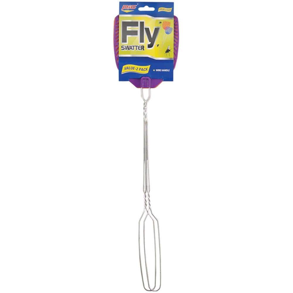 2 Wire Handle Fly Swatter (6-Pack) - Hercitys