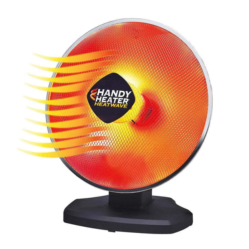 1200-Watt Electric Oscillating Ceramic Parabolic Space Heater - Hercitys