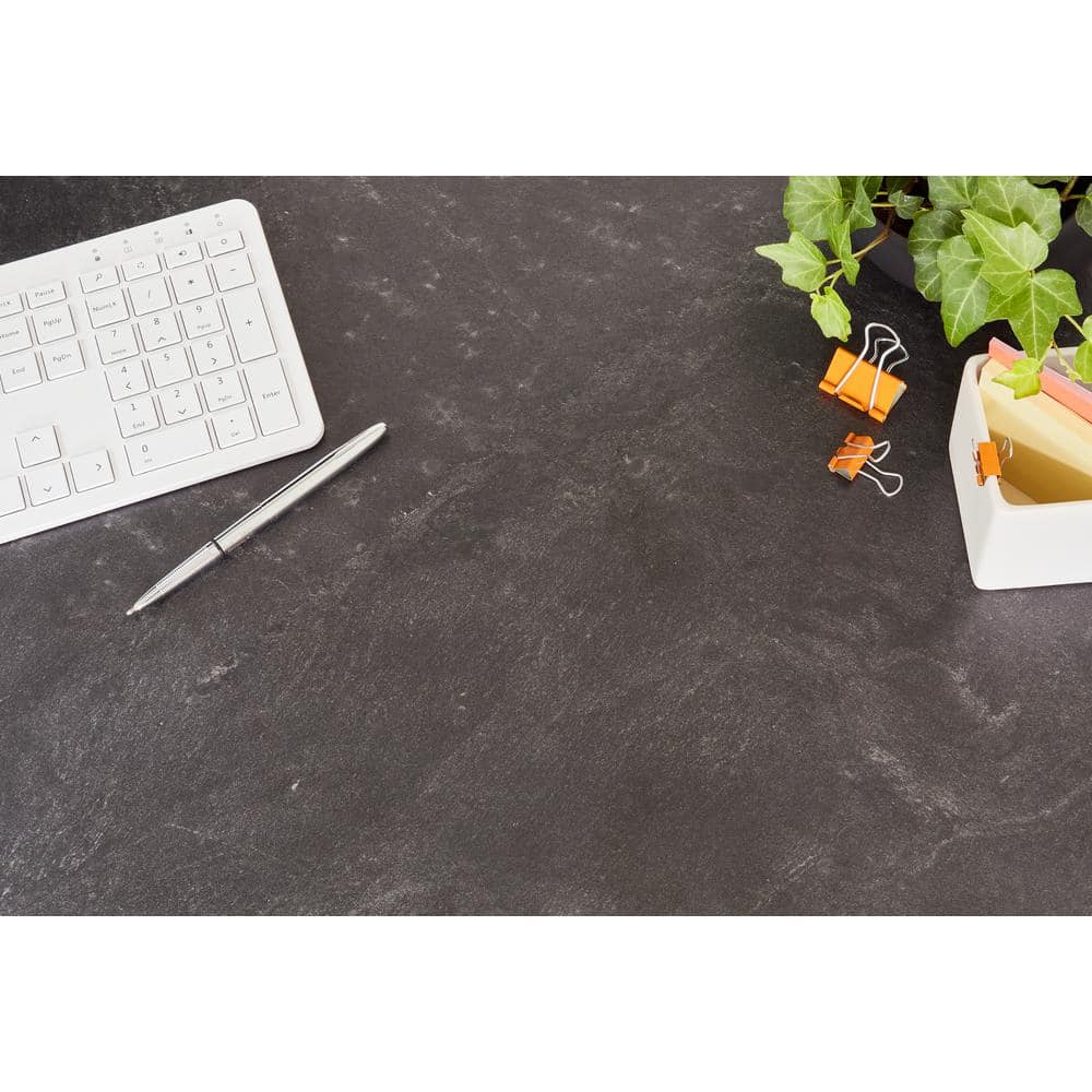4 ft. x 8 ft. Laminate Sheet in Slate Noir with Scovato Finish - Hercitys