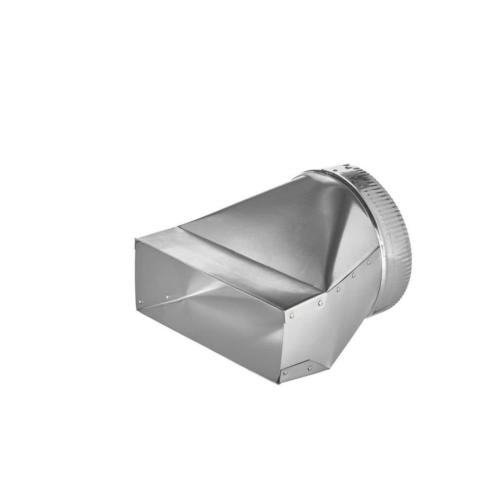 3-1/4 in. x 10 in. x 7 in. Hood Transition Fan Boot - Hercitys