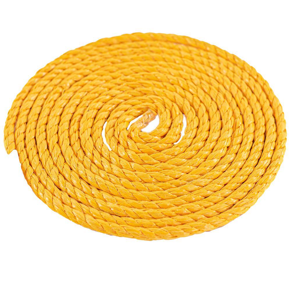 1/2 in. x 400 ft. – Twisted Polypropylene All Purpose Rope – Yellow - Hercitys