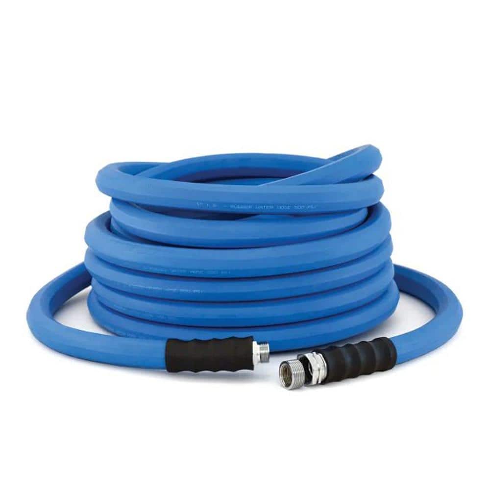 3/4 in. x 150 ft. Heavy-Duty Rubber Water Hose - Hercitys