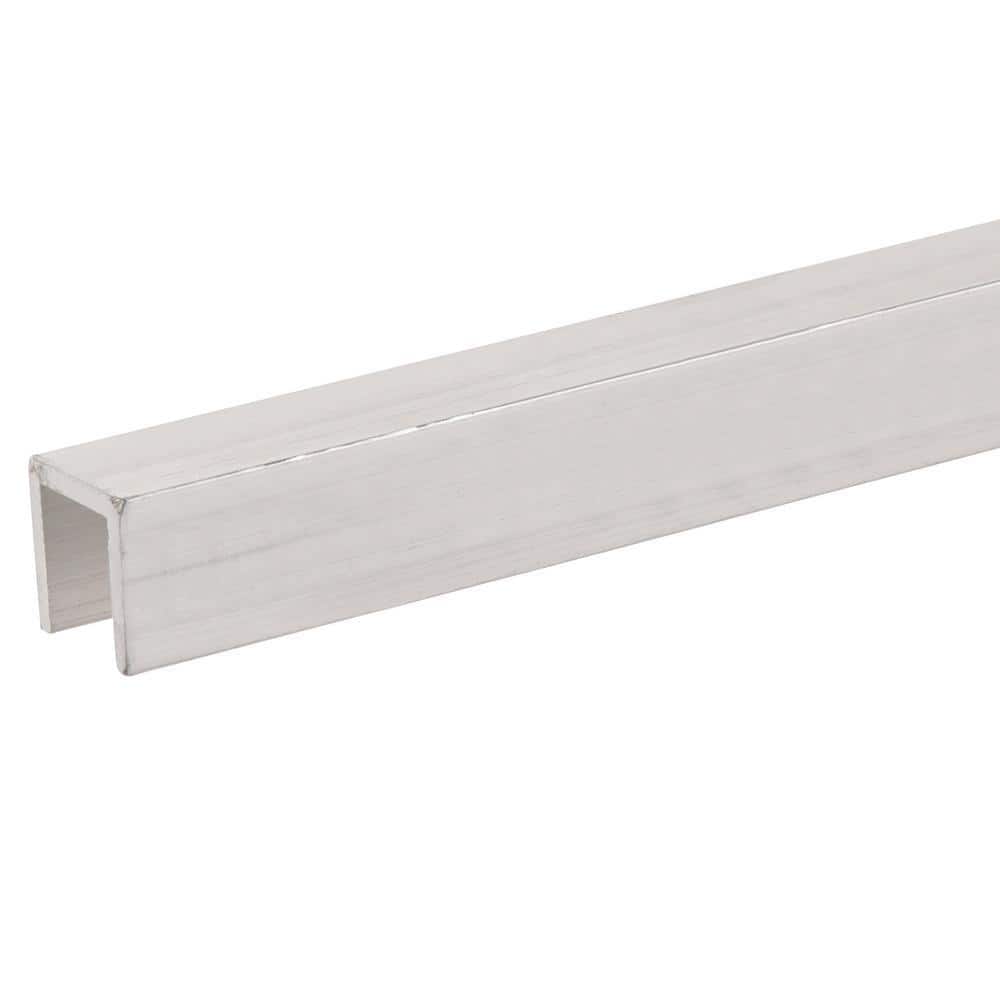 3/8 in. Wide (Inside) x 8 ft. Aluminum Trim Channel - Hercitys