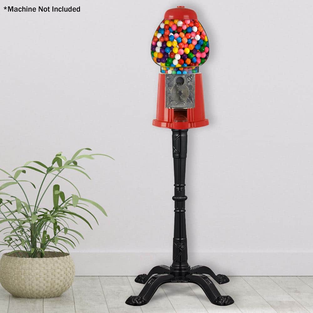 15 in. Gumball Machine Stand, Black - Hercitys