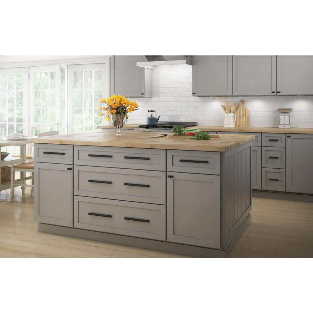 5-Pack Modern Arch Adjusta-Pull Adjustable 2 to 8-13/16 in. (51-224 mm) Modern Matte Black Cabinet Drawer Pulls - Hercitys