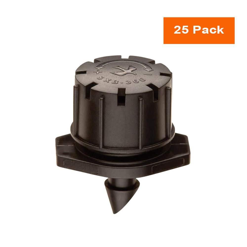 0-13 GPH Full Circle Pattern Micro Bubblers (25-Pack) - Hercitys