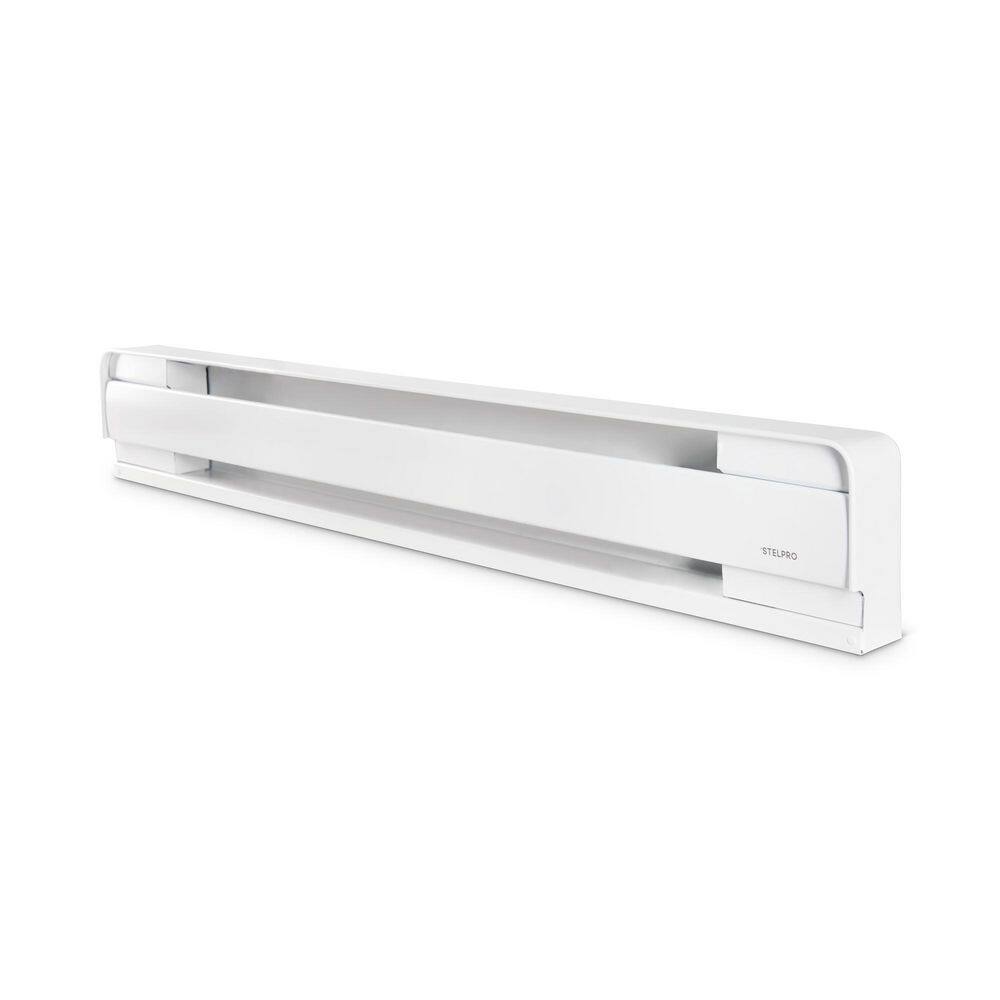37.625 in. 240/208-volt 750/560-watt Electric Baseboard Heater in white - Hercitys