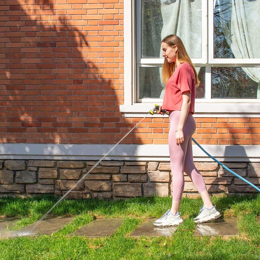 5/8 in. x 25 ft. Drinking Water Safe, 5/8 in. RV Water Hose w/ 3/4 in. Solid Brass Fittings, Flexible and Light-Weight, - Hercitys