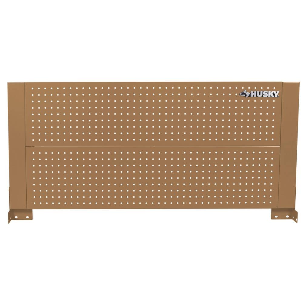 46 in. Gloss Tan Steel Pegboard Attachment - Hercitys