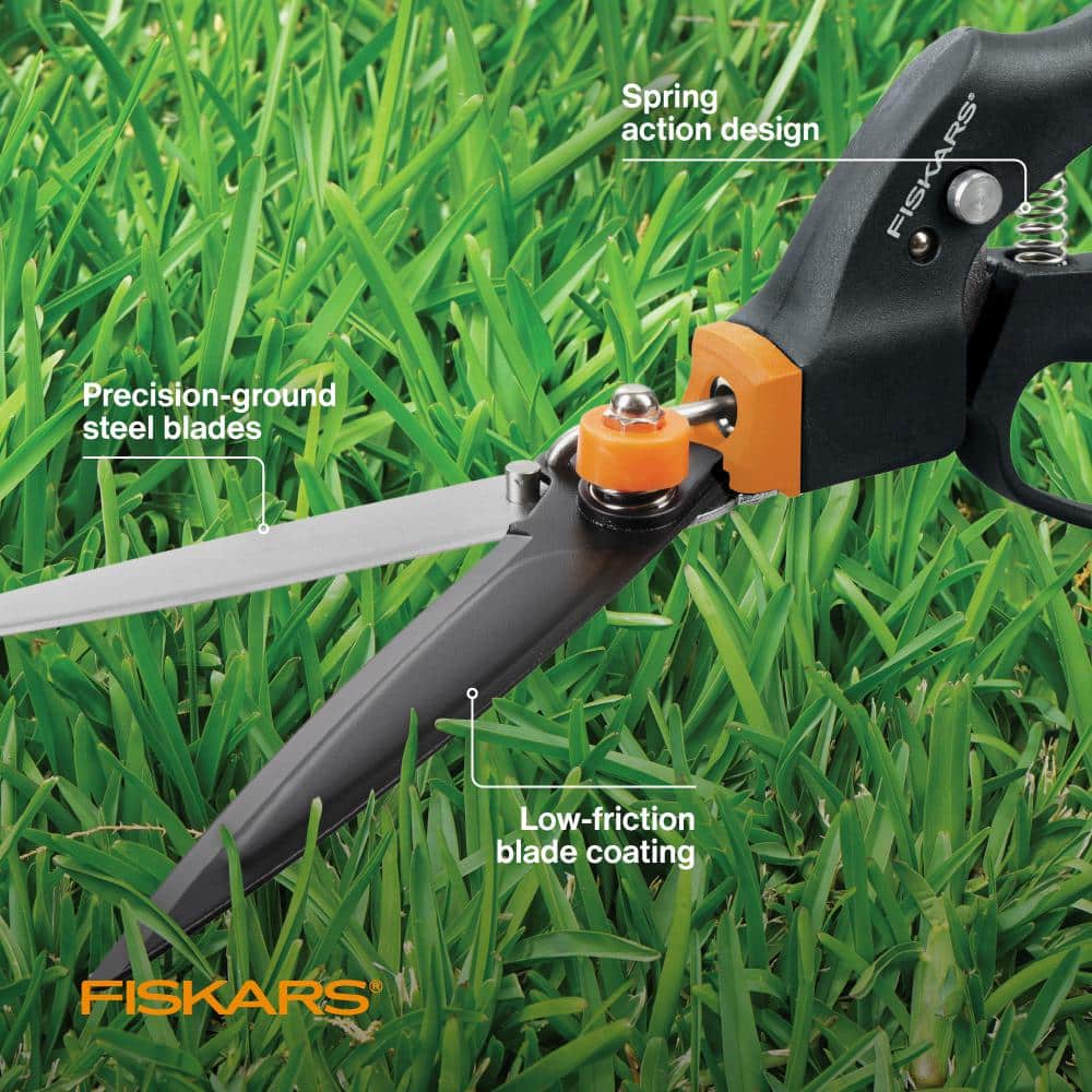 5 in. Steel Rotating Blades Loop-Handled Grass Shears - Hercitys