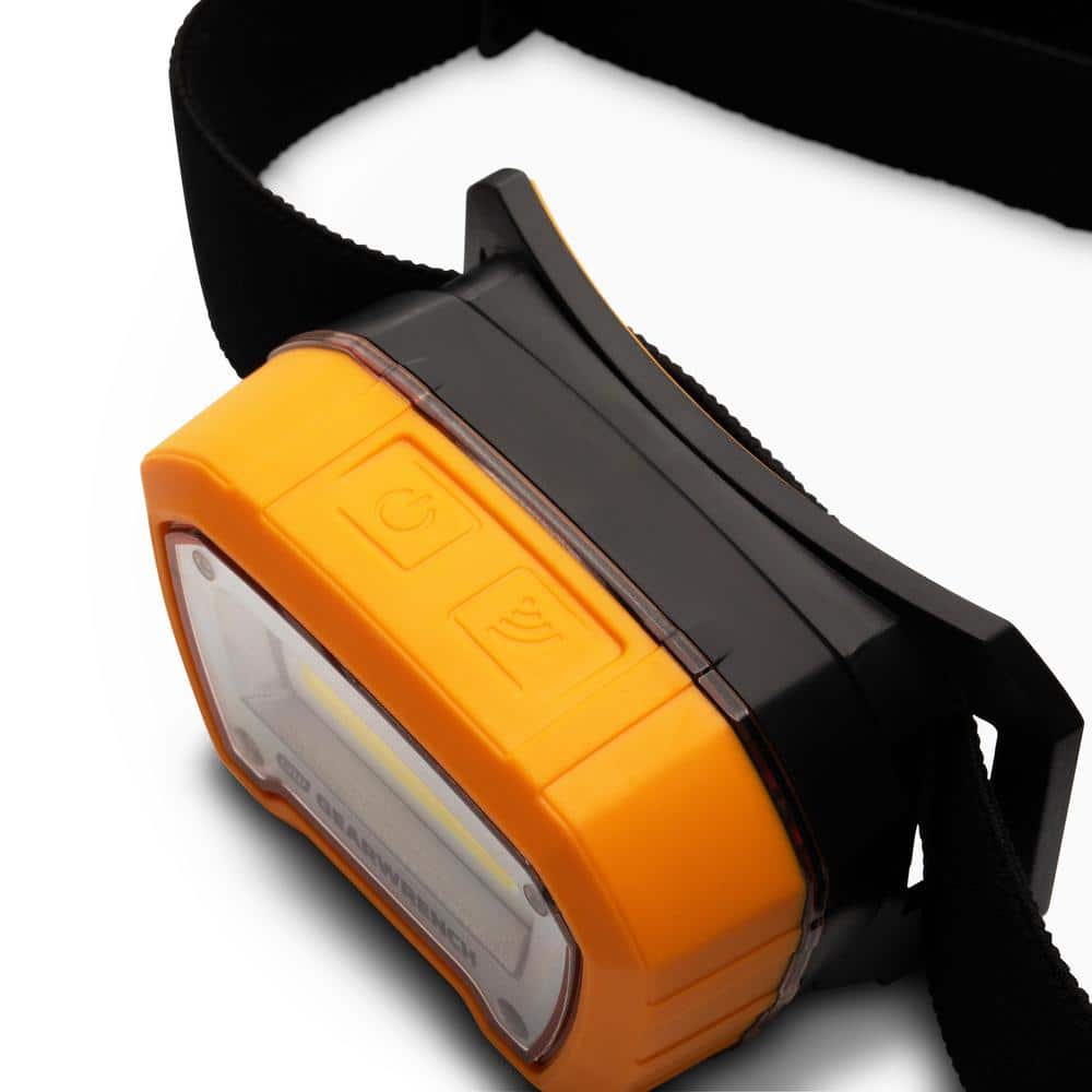 400 Lumen Lithium-Ion USB-C Rechargeable Head Light with Hands-Free On/Off - Hercitys