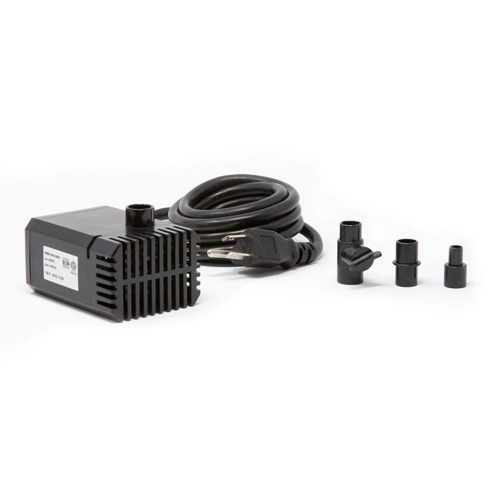 160 GPH Low Water Auto Shut-Off Submersible Fountain Pump - Hercitys