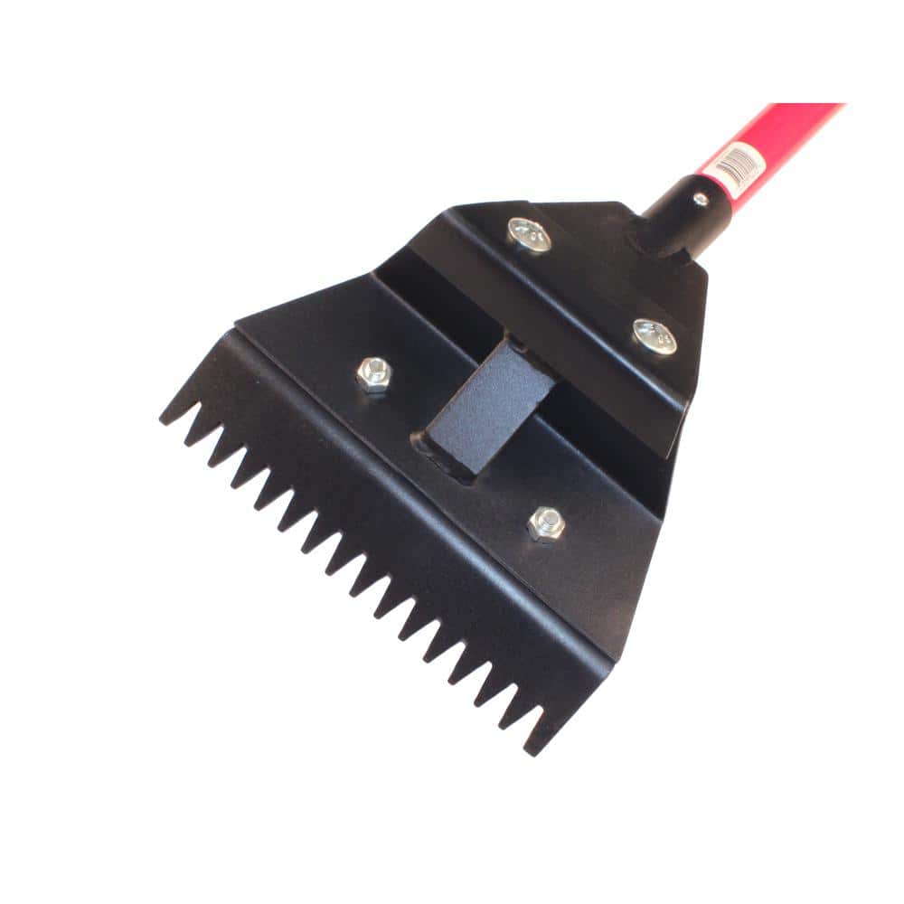 10-Gauge ProShingle with Fiberglass D-Grip Handle and Notched Teeth - Hercitys