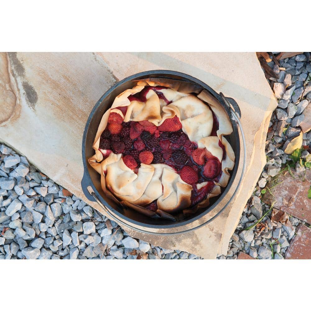 4 Qt. Cast Iron Dutch Oven With Lid and Bail Handle - Hercitys