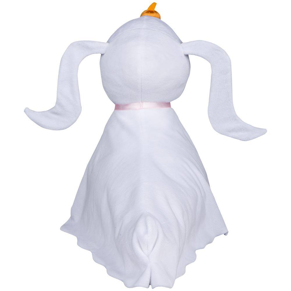 13in. Zero with Jack-O’-Lantern Nose Standing Halloween Greeter Sculpture - Hercitys