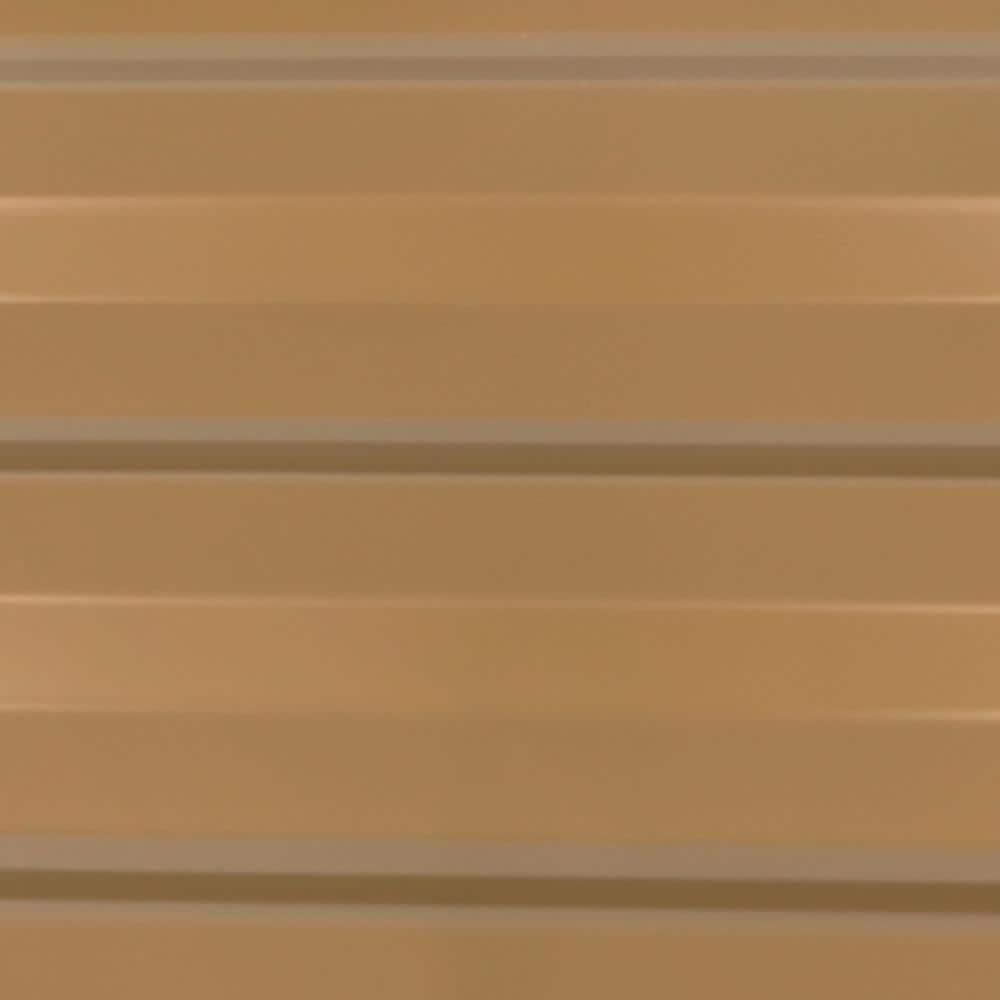 48 in. Brown Rectangular Galvanized Steel Raised Beds (2-Pack) - Hercitys