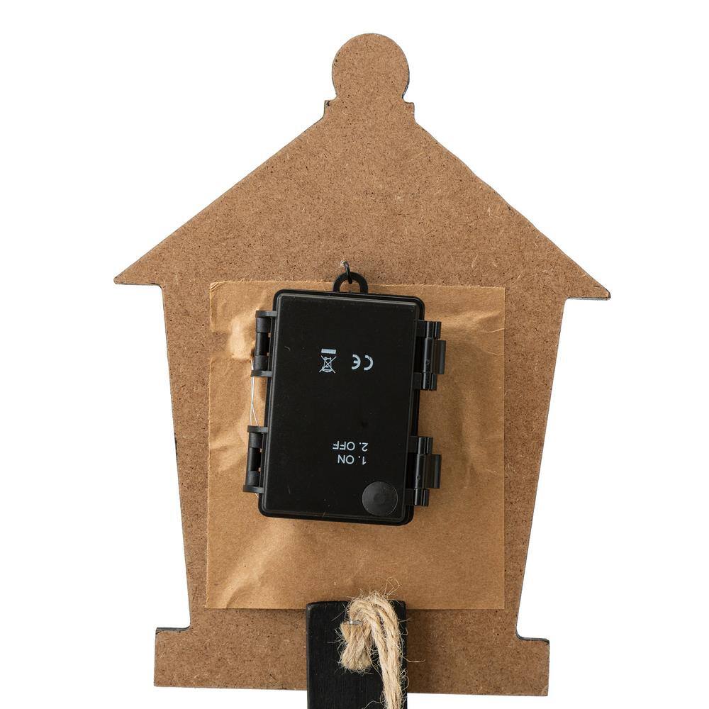 42 in. H Lighted Halloween Wooden Haunted House Yard Stake - Hercitys