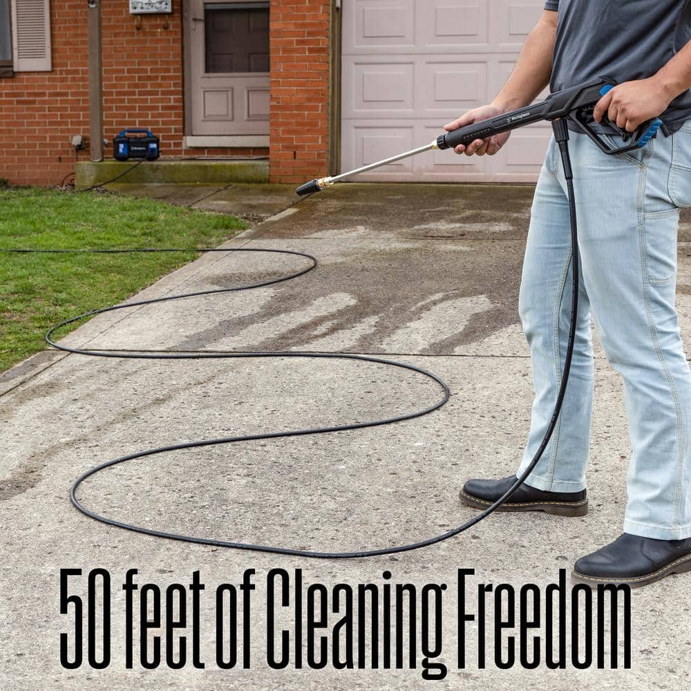 1/4 in. 50 ft. 3400 PSI Pressure Washer Hose - Hercitys