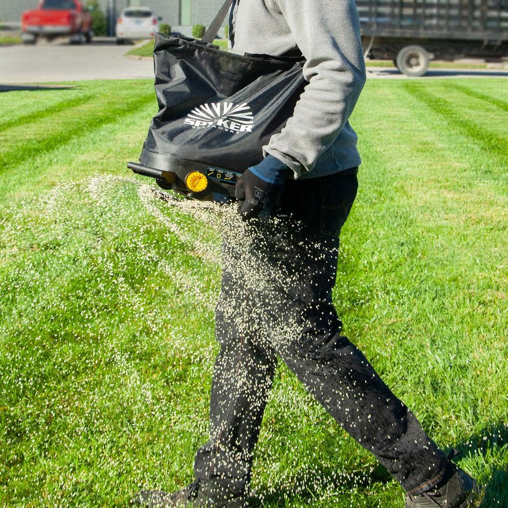 25 lbs. Bag Spreader with Material Viewing Window and Easy Calibration System - Hercitys