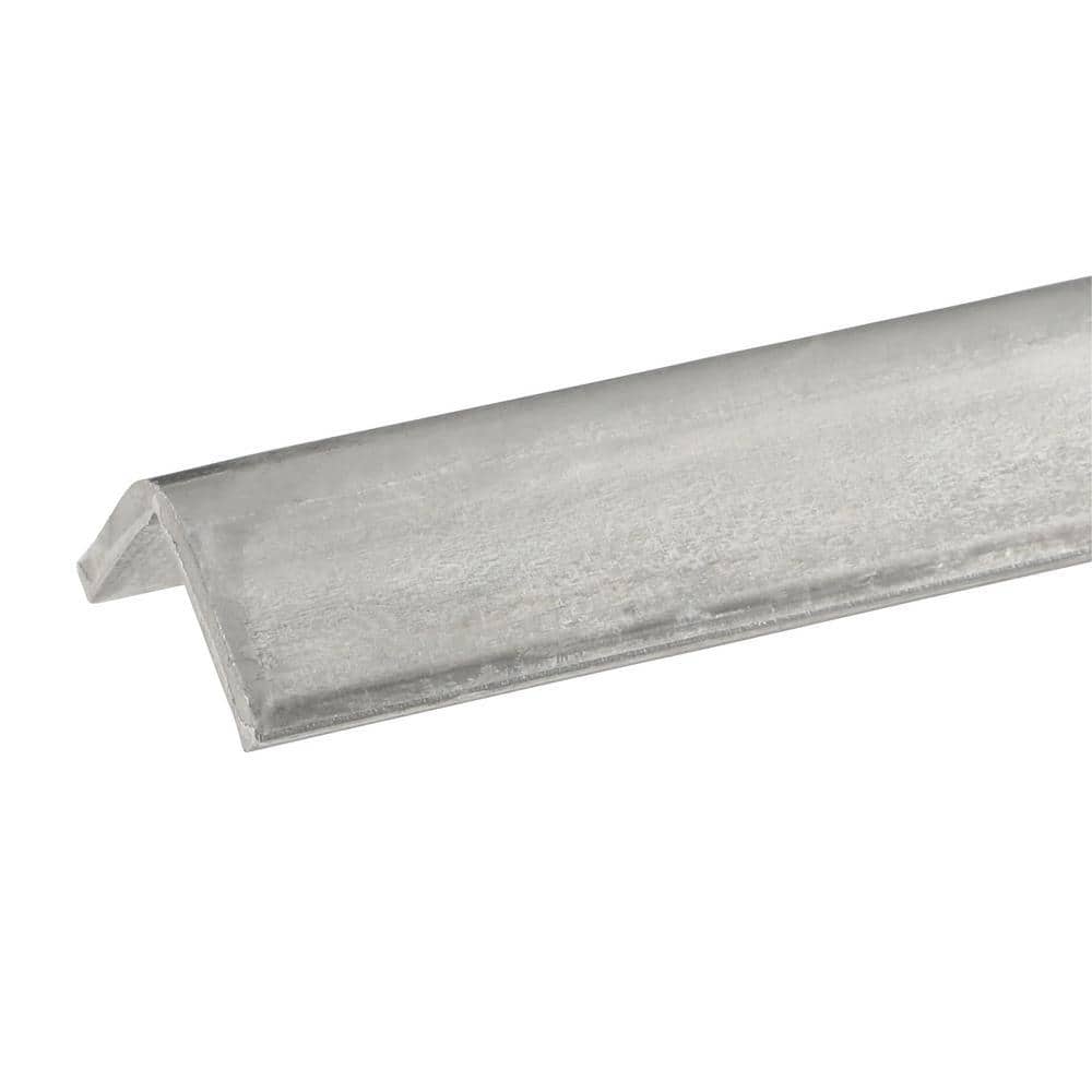 3/4 in. x 3 ft. – 1/8 in. Thick Plain Steel Angle - Hercitys