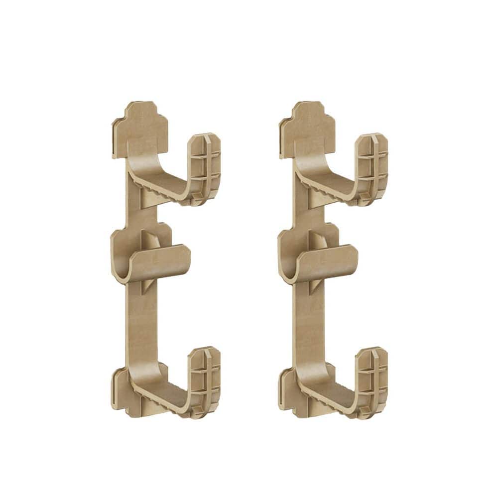 2-Tier Rolling Tool Cart with Wheels, Industrial Commercial/ Service Tool Cart, PP - Hercitys