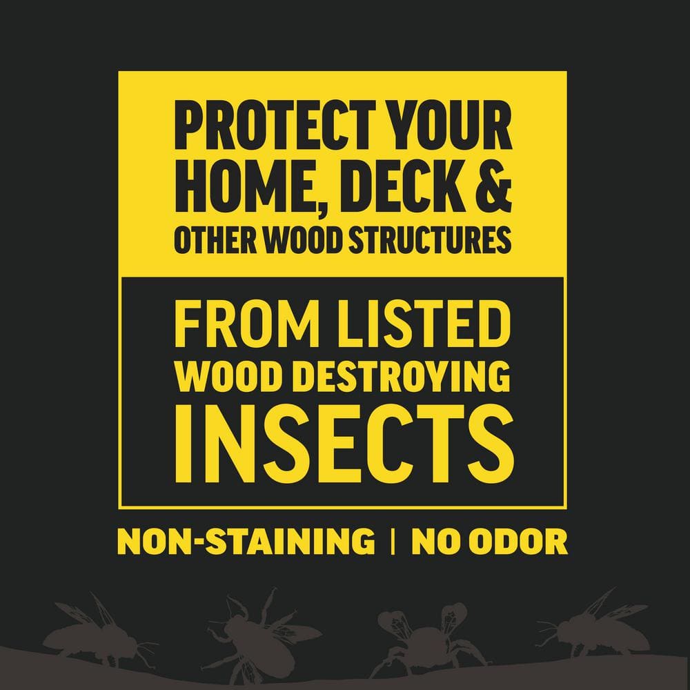 18 oz. Quick Kill Carpenter Bee, Ant, and Termite Killer Foam (2-Pack) - Hercitys