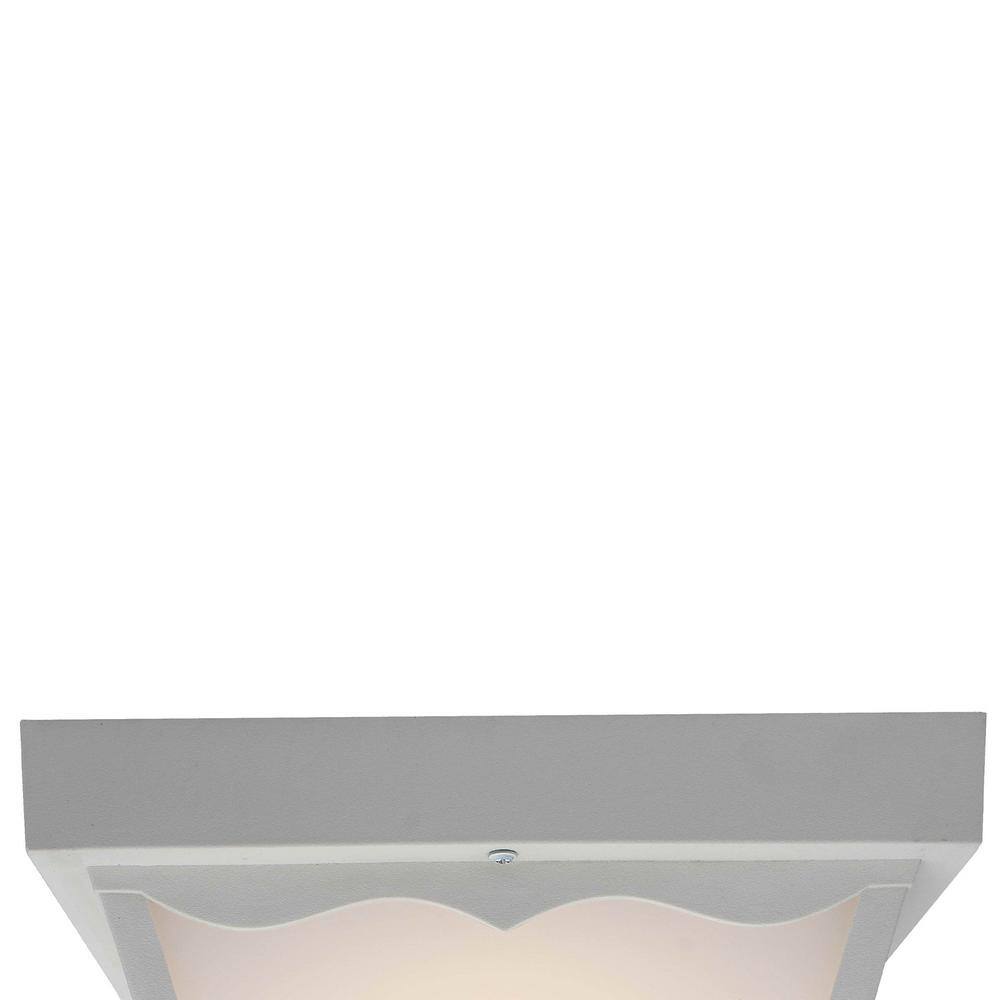 10.5 in. White LED Flush Mount - Hercitys