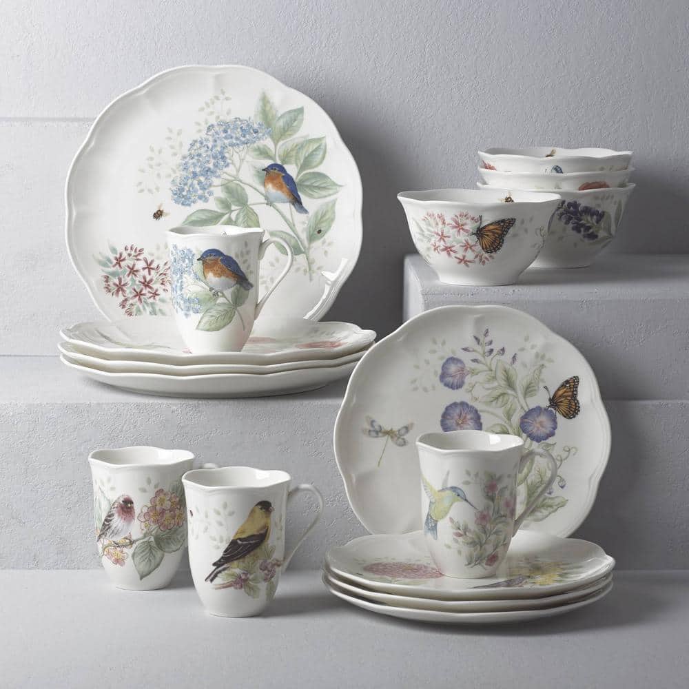 12-Piece Traditional White Porcelain Dinnerware Set (Service for 4) - Hercitys