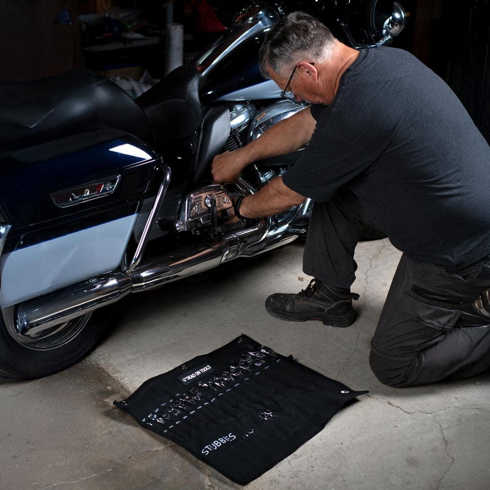 20 in. Heavy-Duty 24 oz. Canvas Wrench Tool Roll - Hercitys