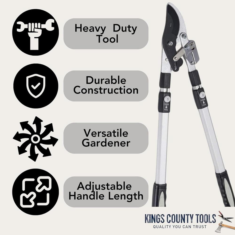 26 in. Kings County Tools Bypass Lopper Tree Trimmer - Hercitys