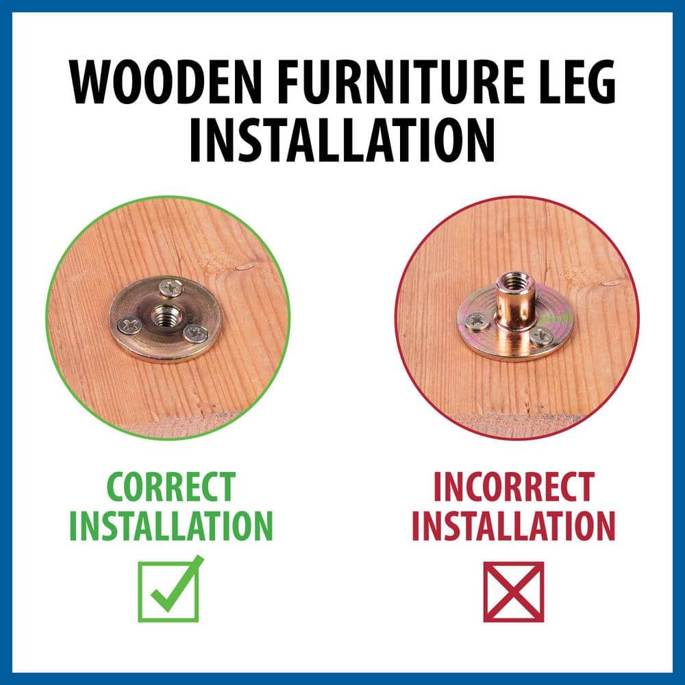 16 in. x 1-3/4 in. Mid-Century Unfinished Hardwood Round Taper Leg - Hercitys