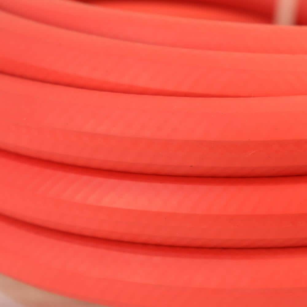 5/8 in. Dia x 50 ft. Red Rubber Commercial Hot Water Garden Hose - Hercitys
