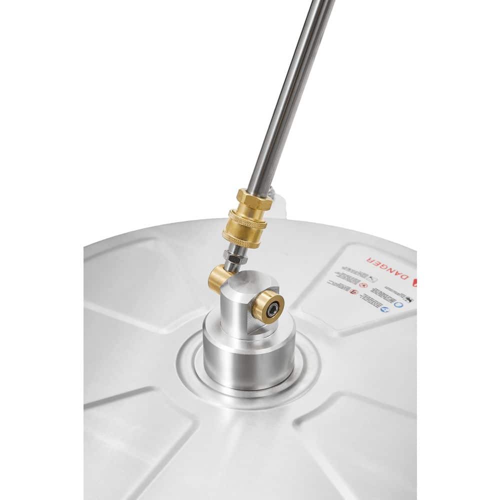 15 in. 4000 PSI Pressure Washer Surface Cleaner with 2 Extension Wands - Hercitys