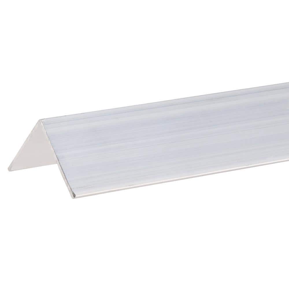1-1/4 in. x 4 ft. – 1/16 in. Thick Aluminum Angle - Hercitys