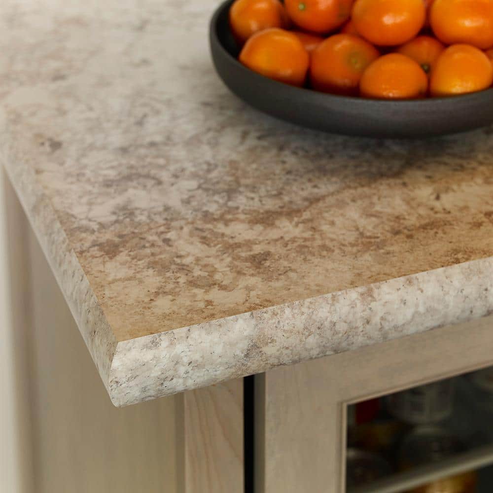 5 ft. x 12 ft. Laminate Sheet in 180fx Crema Mascarello with SatinTouch Finish - Hercitys