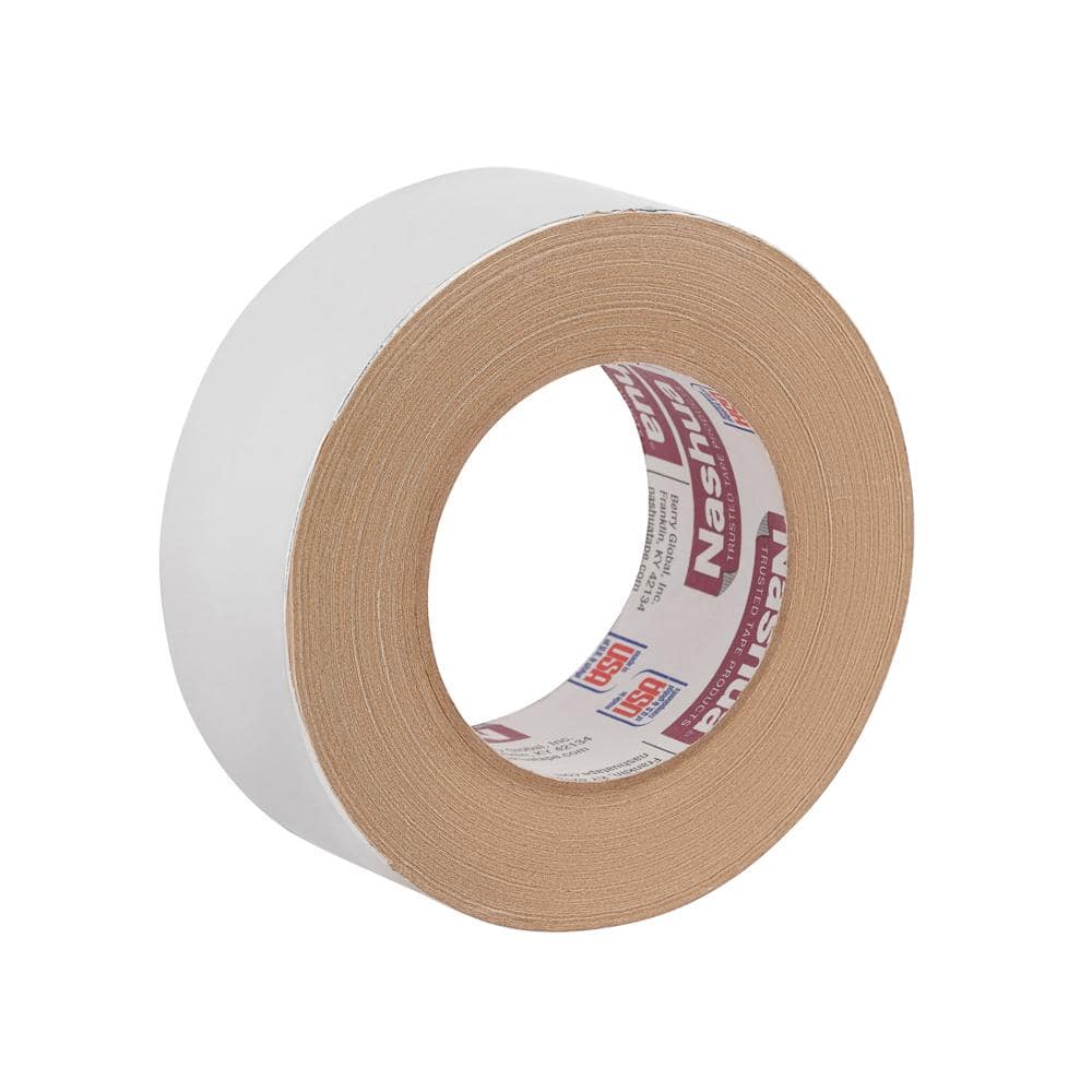 1.89 in. x 50 yd. 322 Multi-Purpose HVAC Foil Tape Pro Pack (12-Pack) - Hercitys