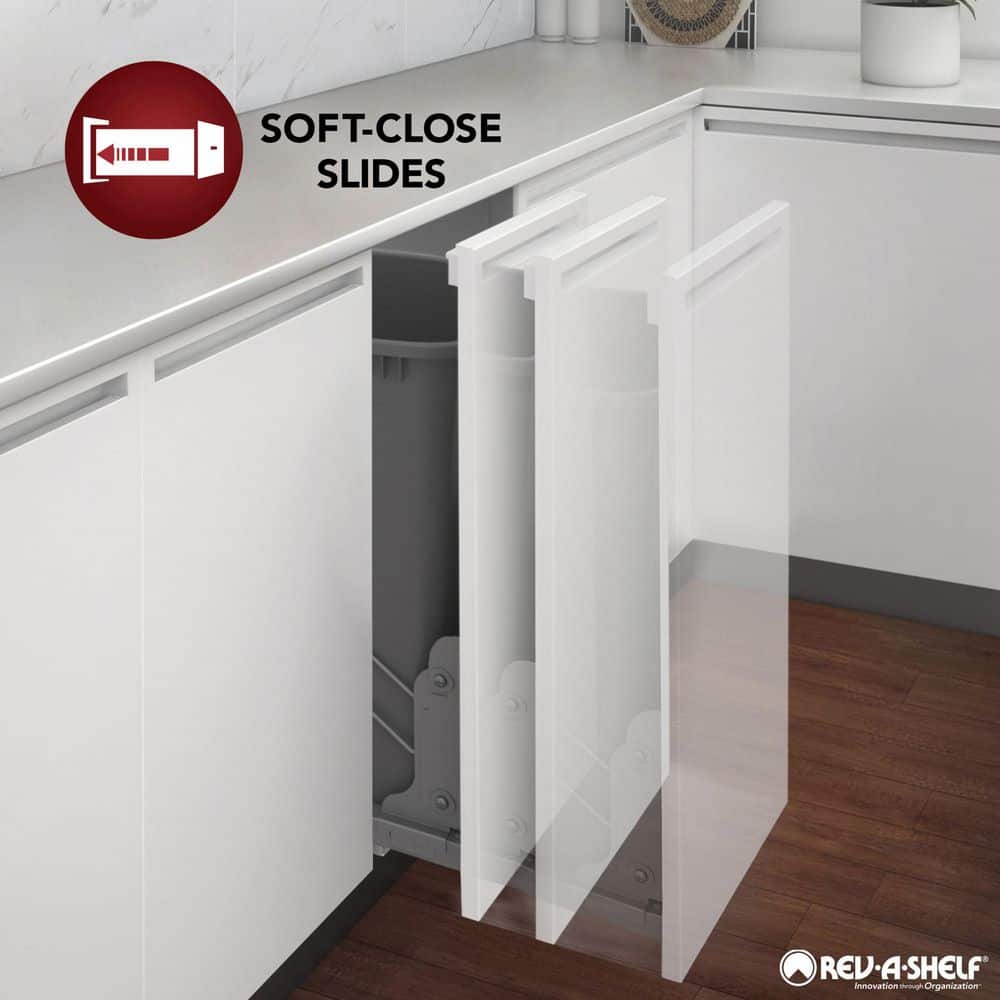 20.71 in. Pullout Kitchen Cabinet Drawer w/ Soft-Close - Hercitys