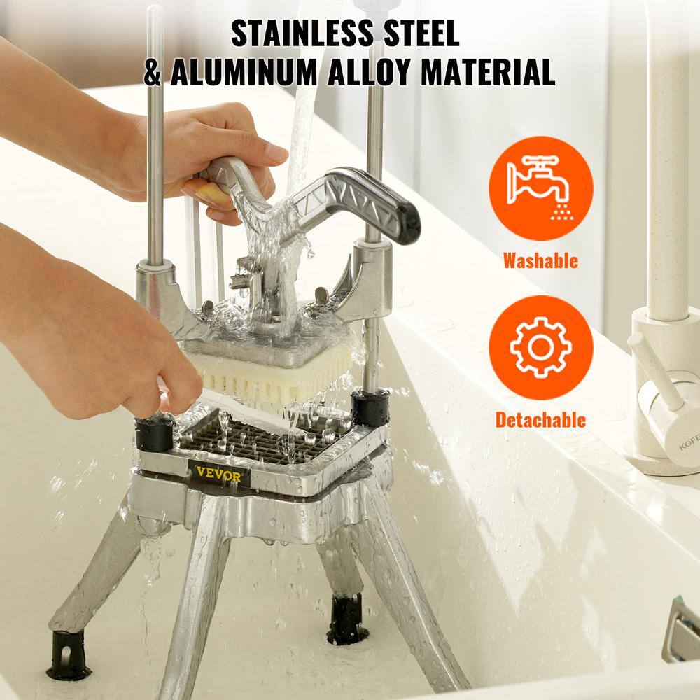 3/8 in. Commercial Vegetable Dicer Fruit Dicer Food Shaper Tomato Slicer - Hercitys