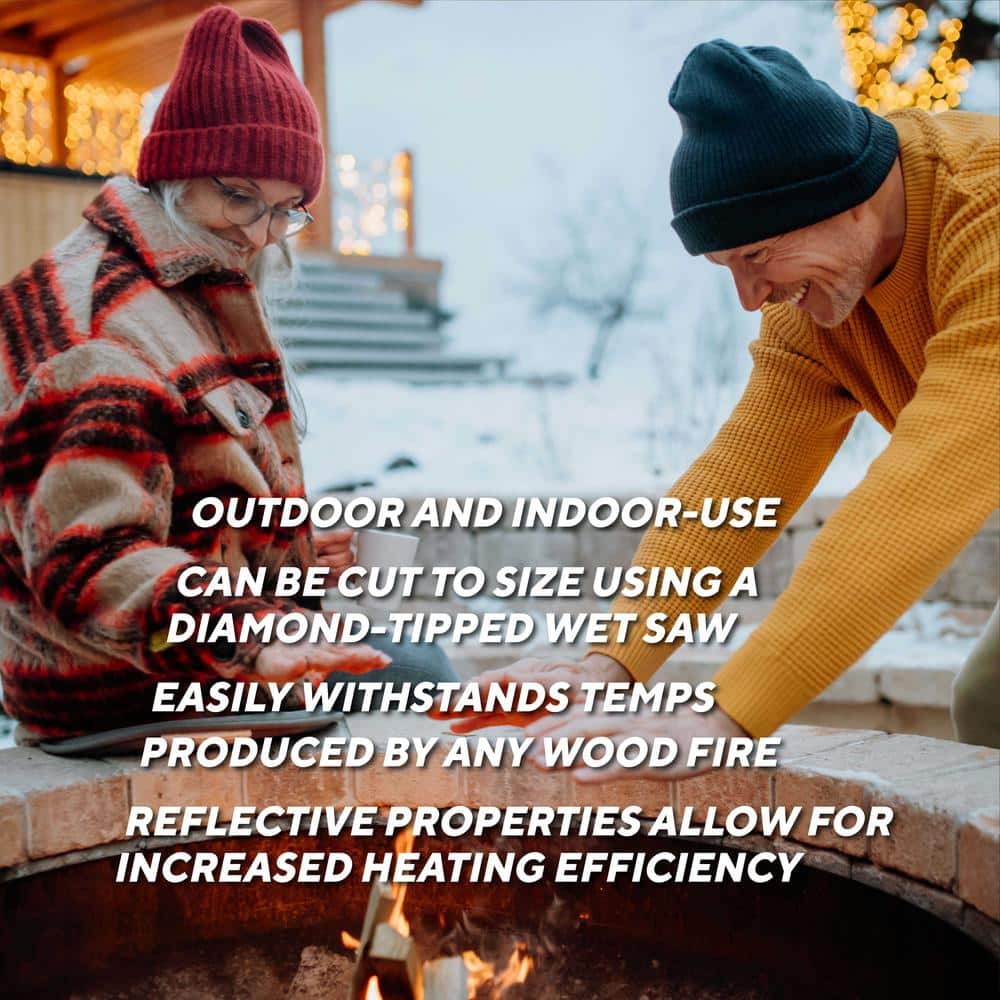 4.5 in. x 9 in. x 1.25 in. Fire Brick (6 per Box) - Hercitys