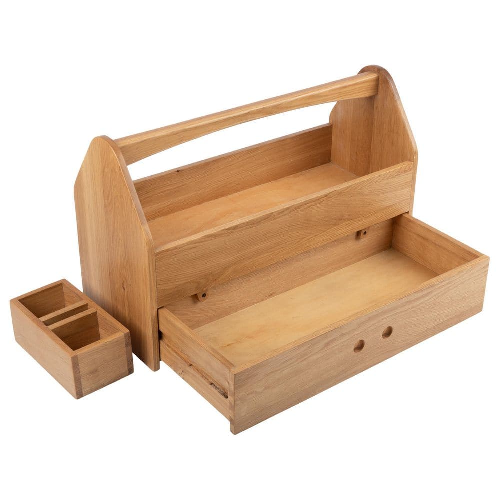 22-Inch Wood Tool Box Caddy - Hercitys