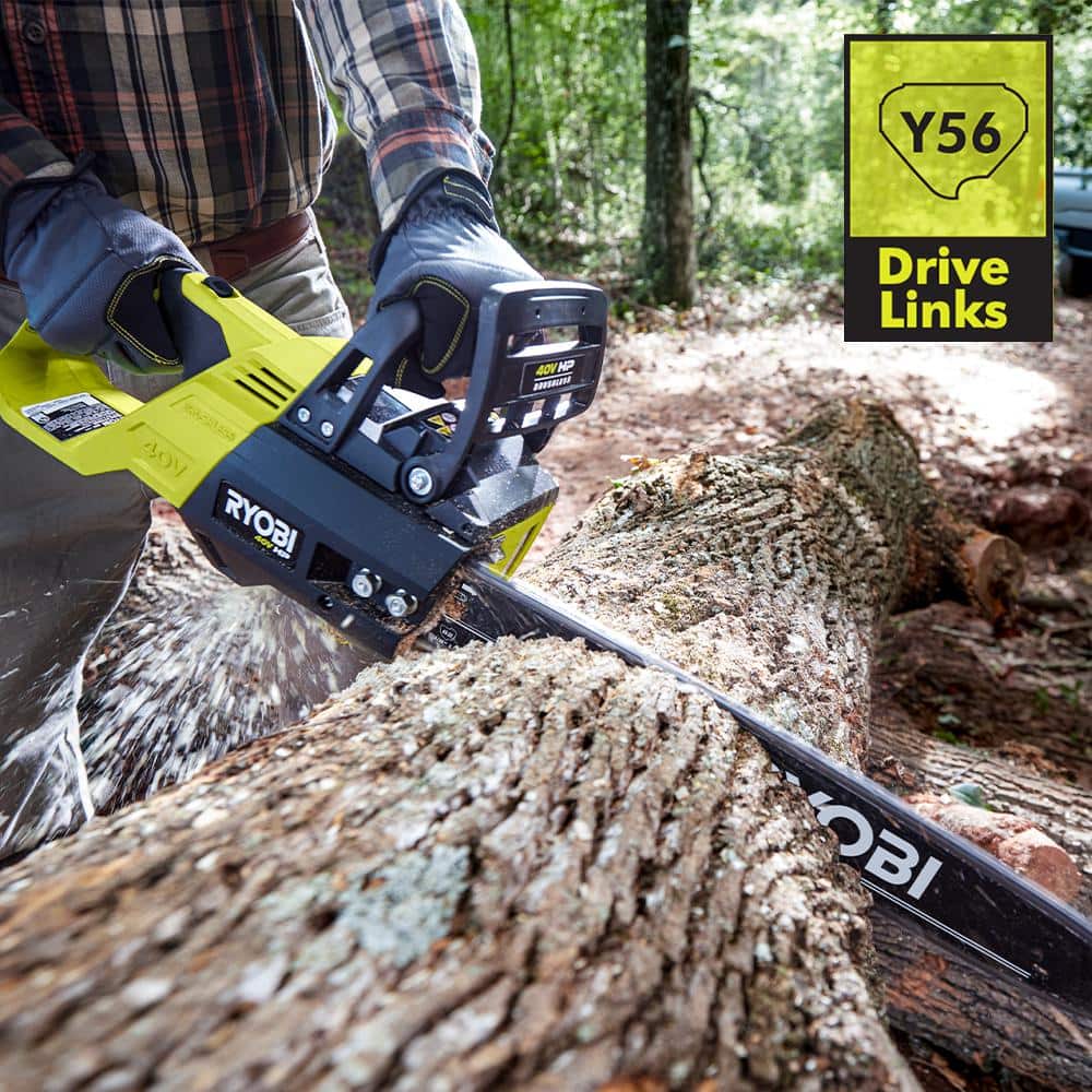 18 in. 0.050-Gauge Replacement Full Complement Standard Chainsaw Chain, 62 Links (2-Pack) - Hercitys