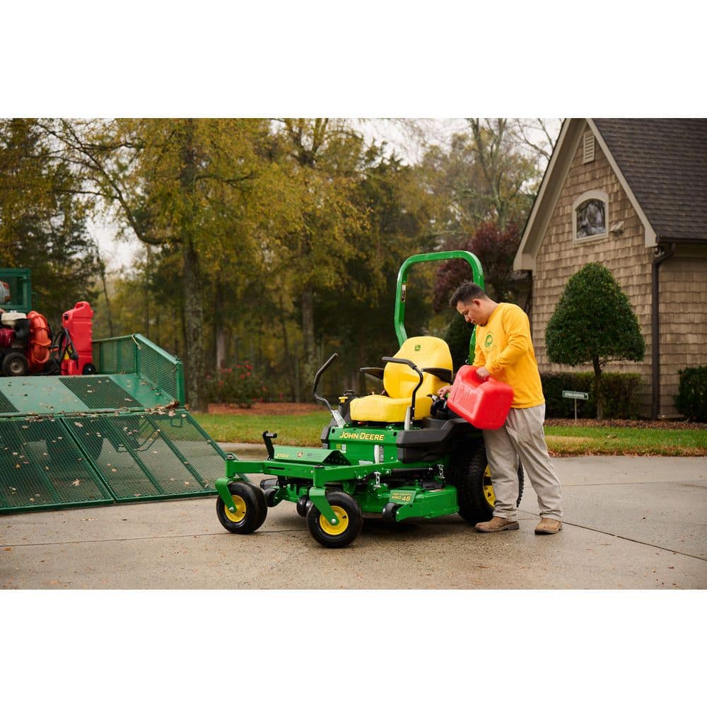 5 Gal. Smart Control Gas Can with Rear Handle, Red Fuel Container - Hercitys