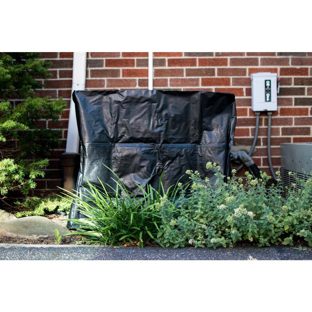 34 in. x 34 in. x 30 in. Rust Preventative Air Conditioner Cover - Hercitys