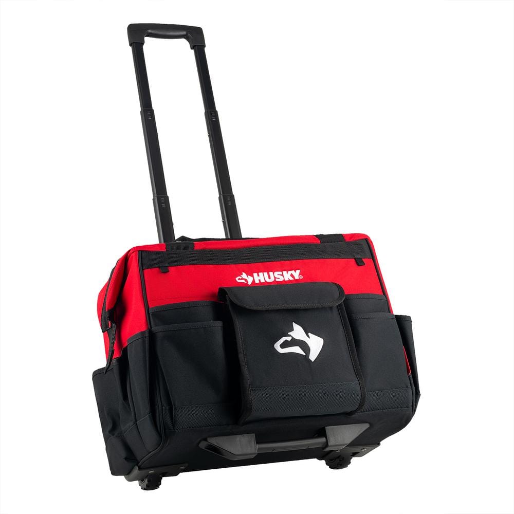 18 in. 18 Pocket Rolling Tool Bag - Hercitys
