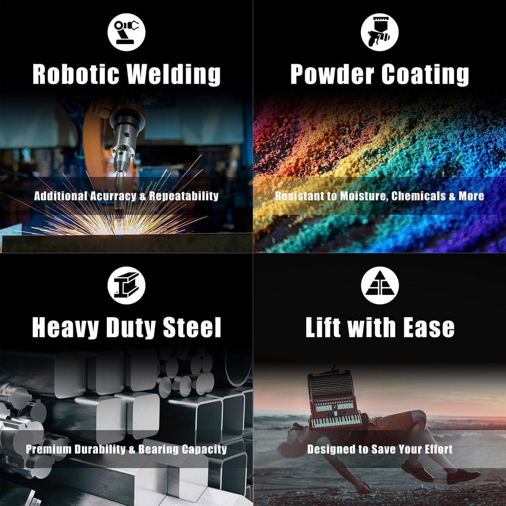 4-Ton Double Ram Bottle Jack - Hercitys