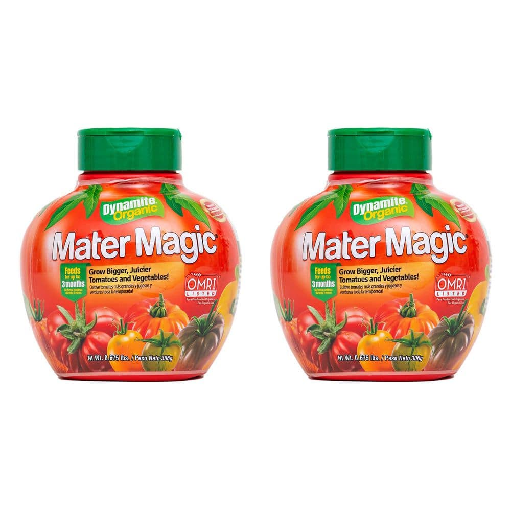 0.675 lbs. Organic Mater Magic Fertilizer Twin Pack - Hercitys