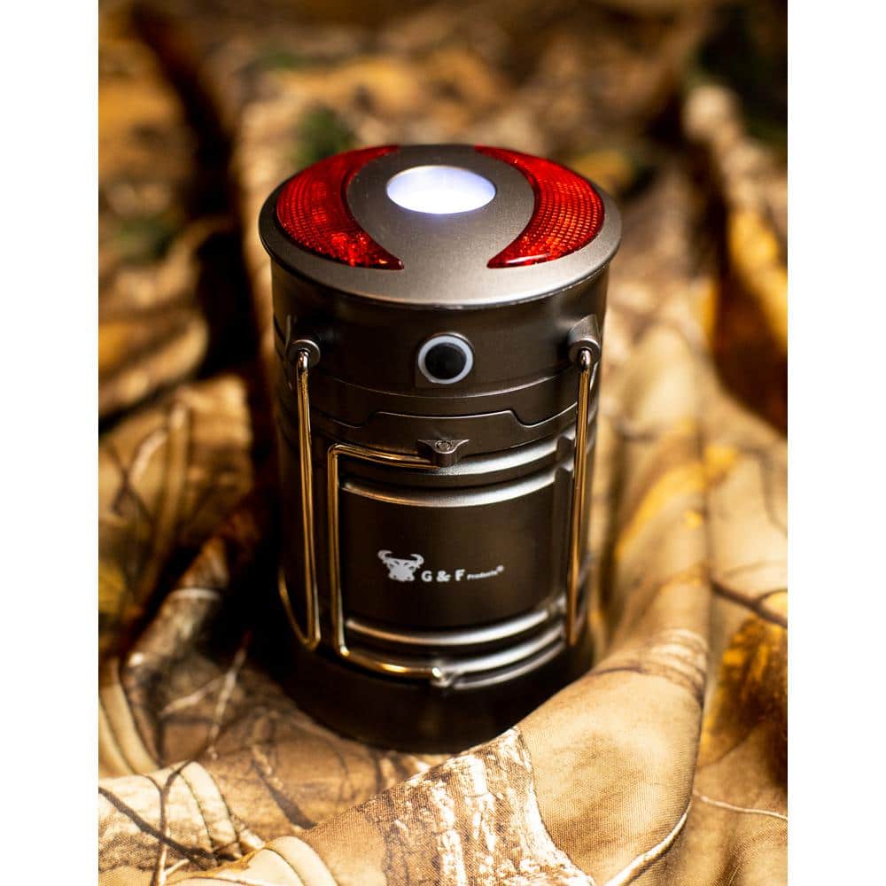 200 Lumens 360 LED Lanterns Flashlights Emergency Lights with Magnet Base (2-Pack) - Hercitys