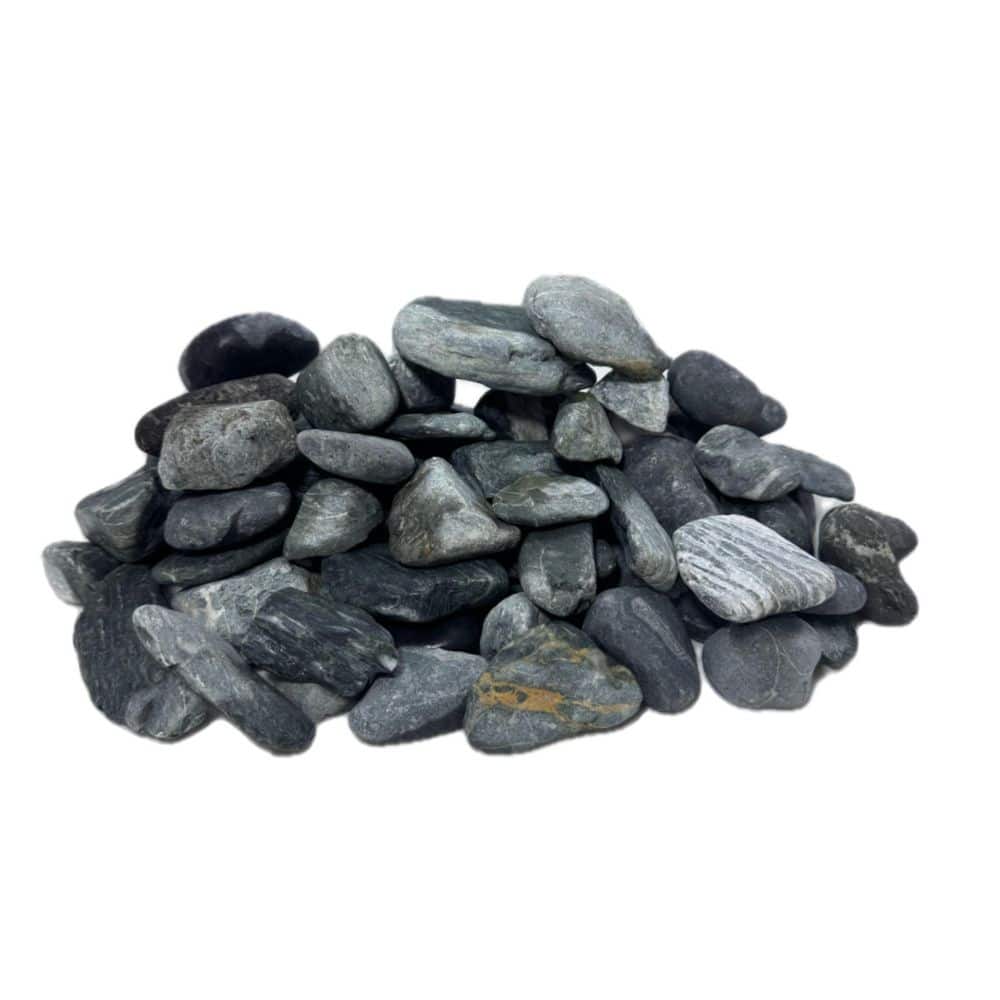 0.4 cu. ft. 1 in. to 3 in. Reef Green Beach Pebbles (30 lb. Bag) - Hercitys