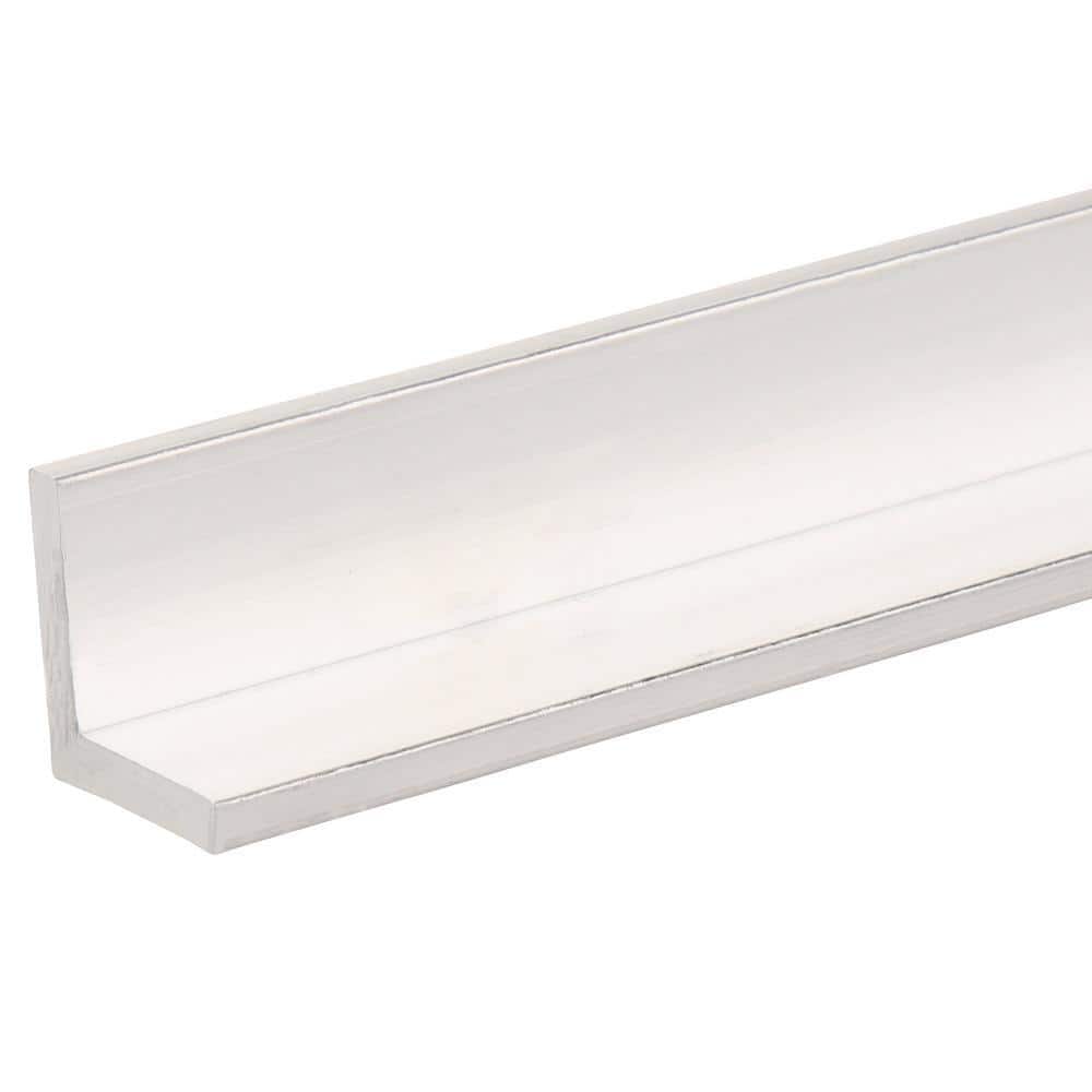 3/4 in. x 3 ft. – 1/8 in. Thick Aluminum Angle - Hercitys